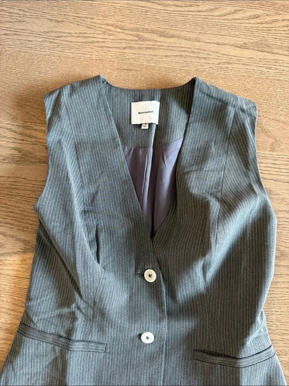 Reformation Saylor 2 Piece Pants And Top Set - Picture 3 of 4